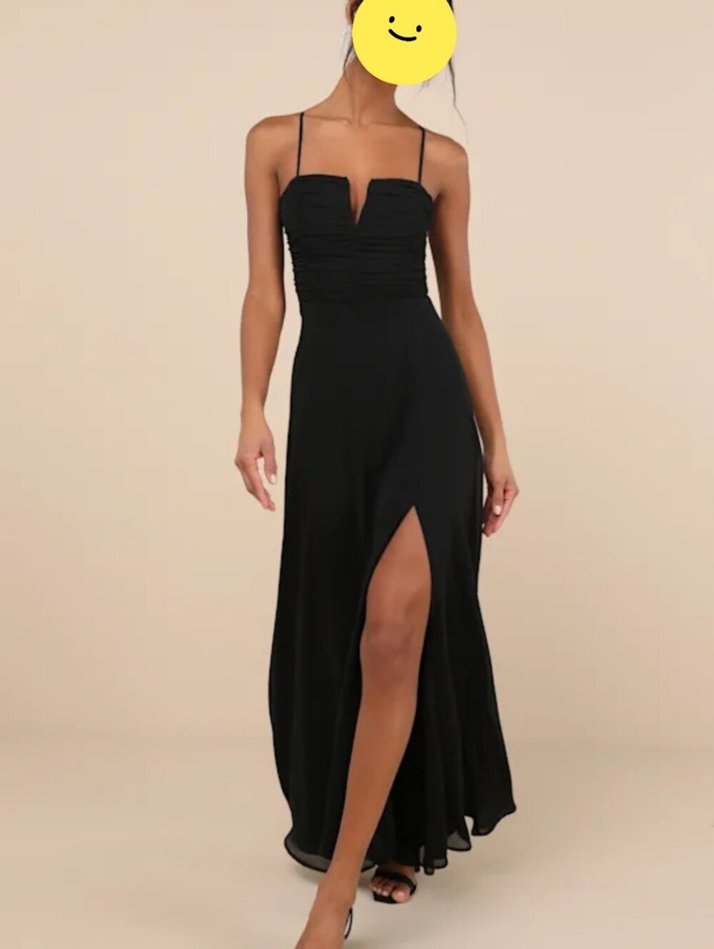 Women's Black Medium Lulus Dress - Picture 1 of 6